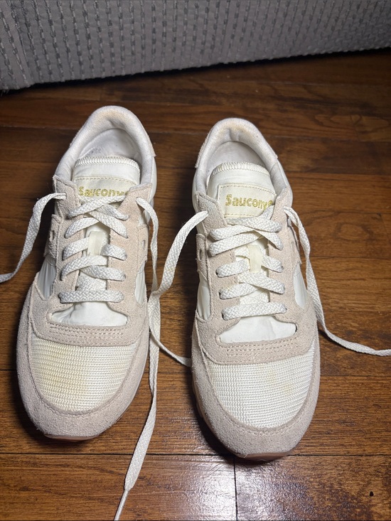 Saucony Shoes - Saucony Women's Cream and Beige Casual Sneakers